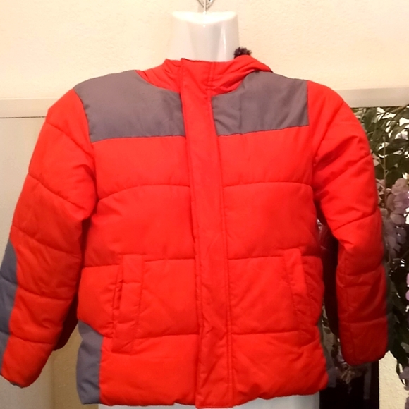 Wonder Nation Puffer Coat - Size 4-5 - Picture 2 of 14